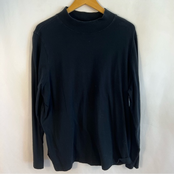 croft & barrow Tops - Croft & Barrow Shirt Womens Plus Size 2X Long Sleeve Stretch Cotton Mock Neck